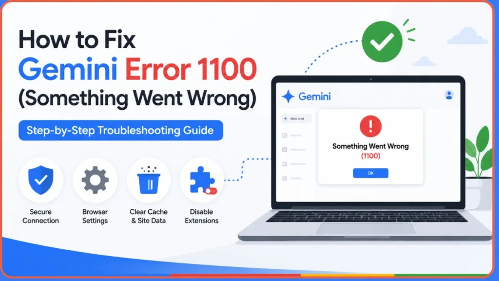 Gemini Error 1100