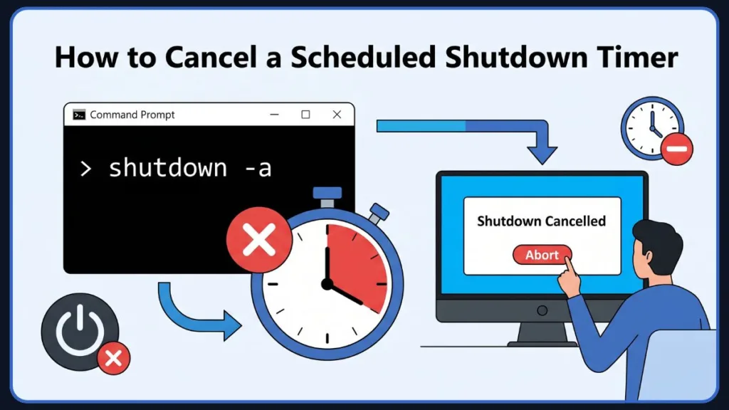 How To Cancel Shutdown PC