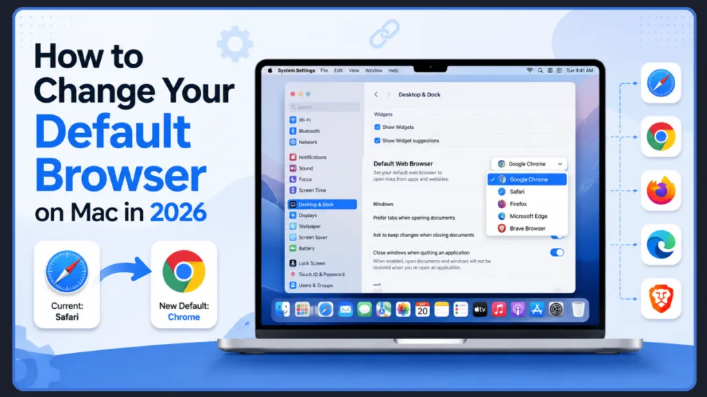 How To Change Default Browser On MAC