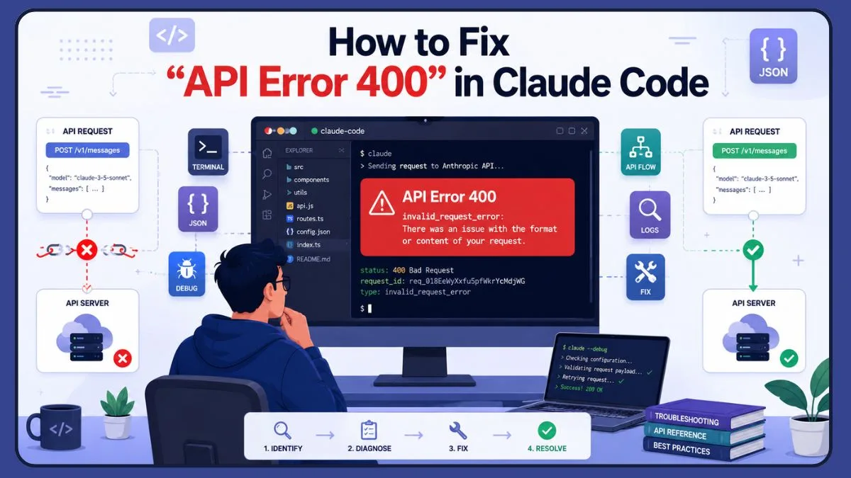 Small Code Fix How to Fix “API Error 400” in Claude Code - Izoate