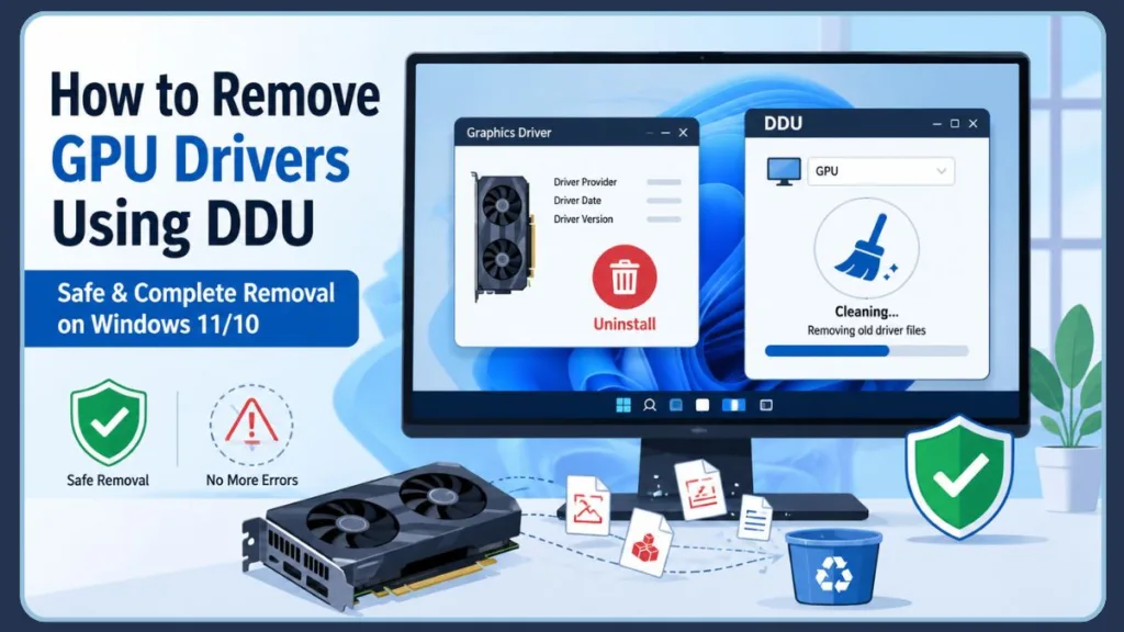 How To Remove GPU Drivers Safely