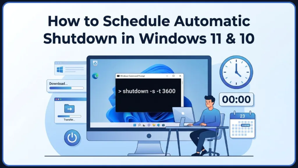 How To Turn On automatic Shut Down On PC