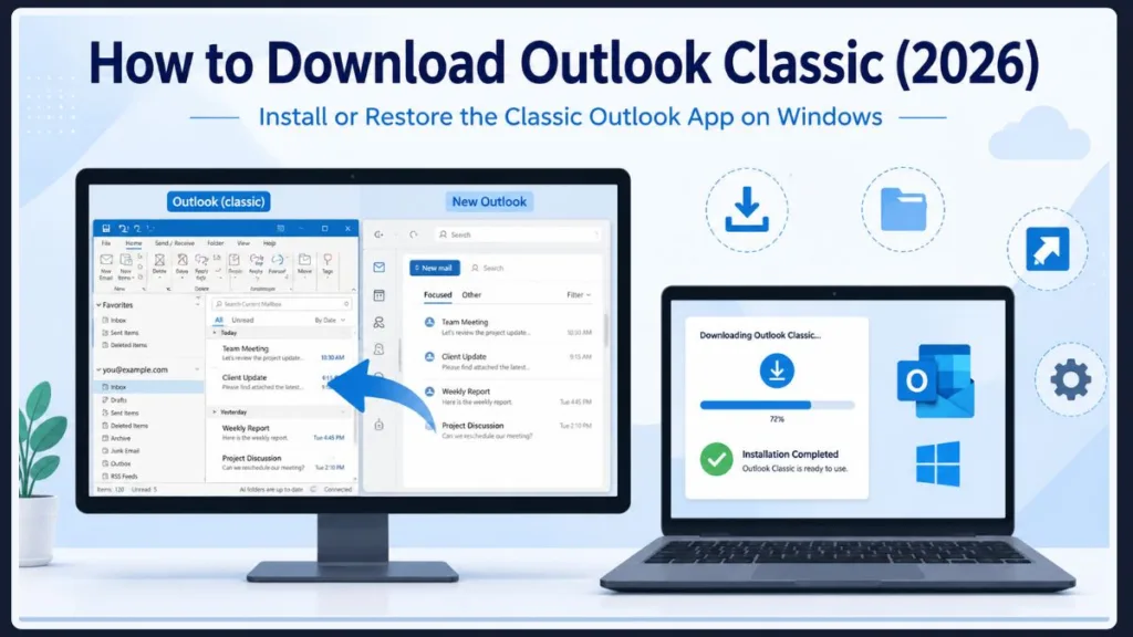 How to Download Outlook Classic