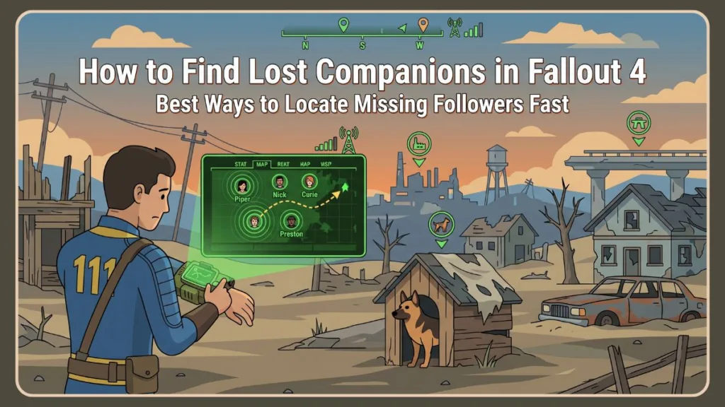 How to Find All Companions in Fallout 4