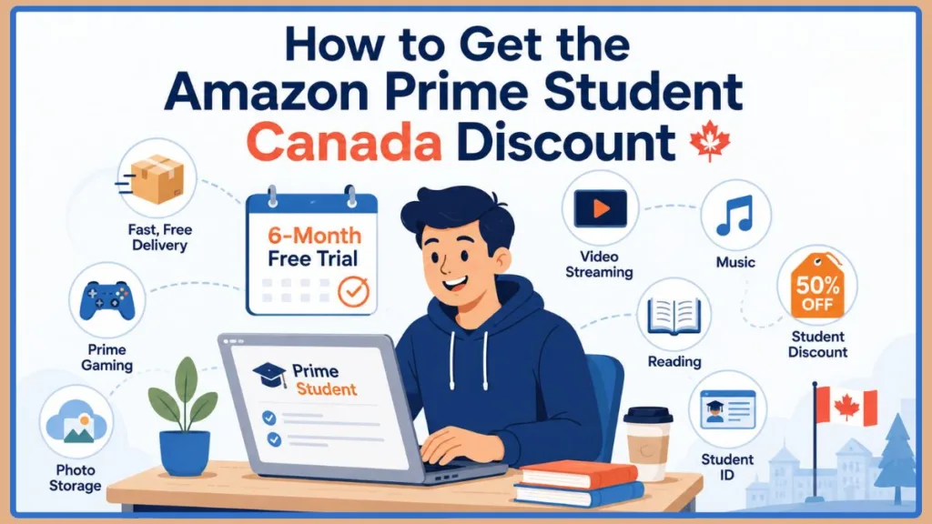How to Get Amazon Prime Student Canada Discount