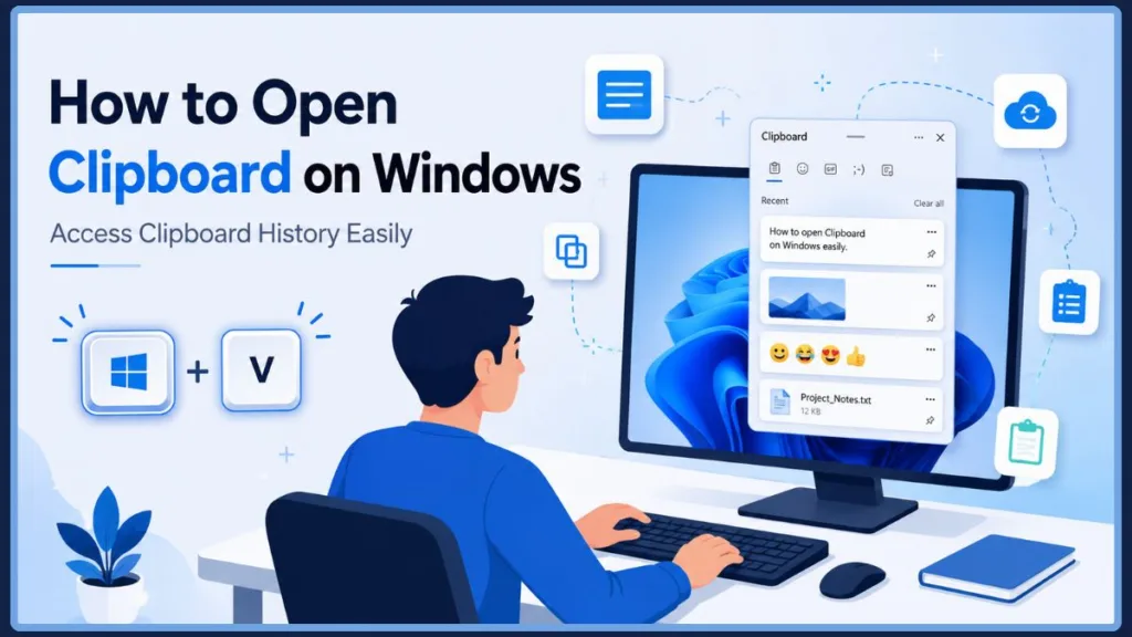 How to Open Clipboard on Windows