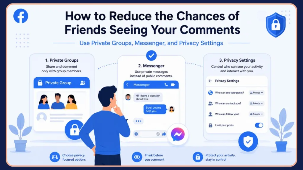 How to Reduce the Chances of Friends Seeing Your Comments