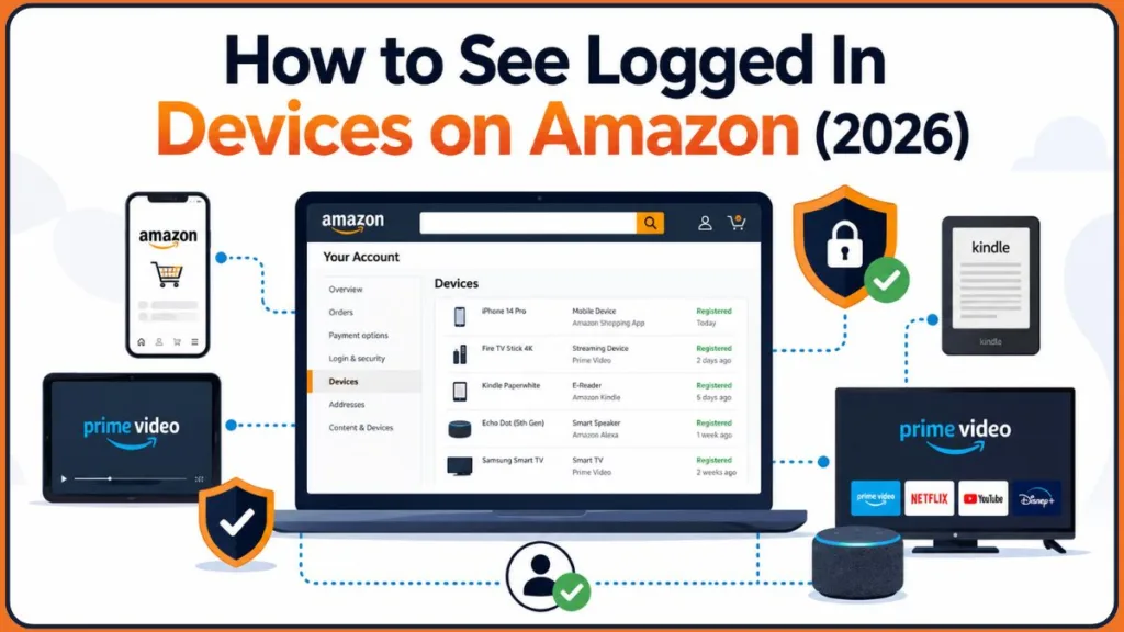 How to See Logged In Devices on Amazon