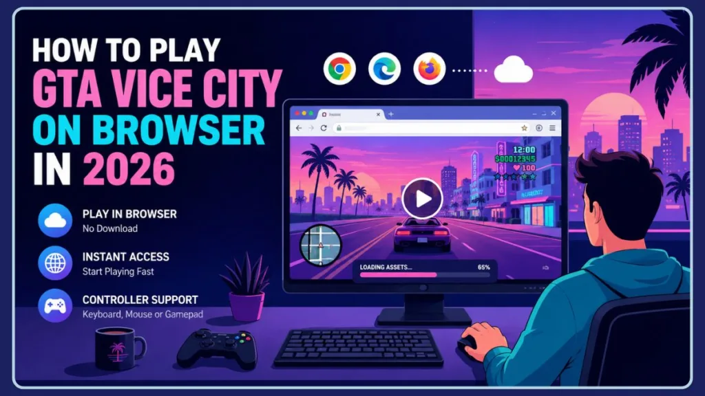 Play GTA Vice City On Browser