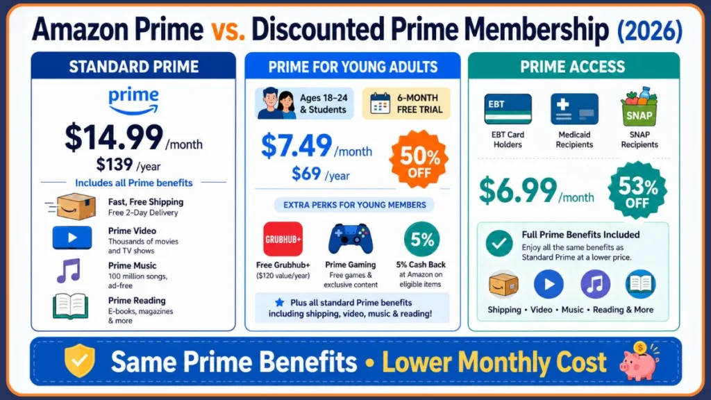 Prime Discount Comparison