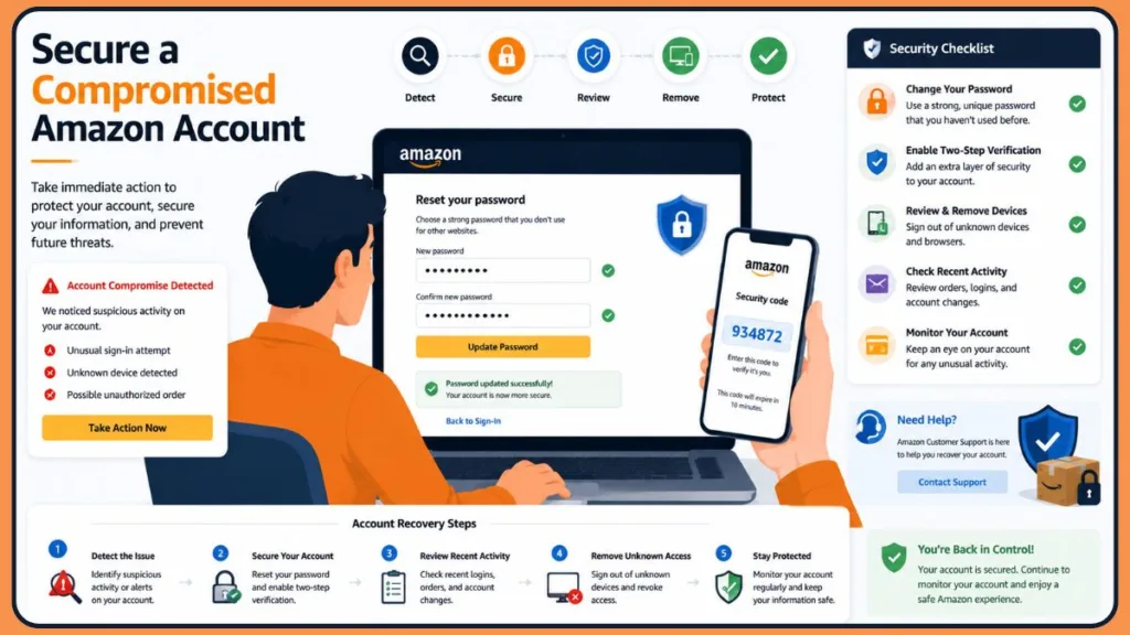 Secure A Compromised Amazon Account