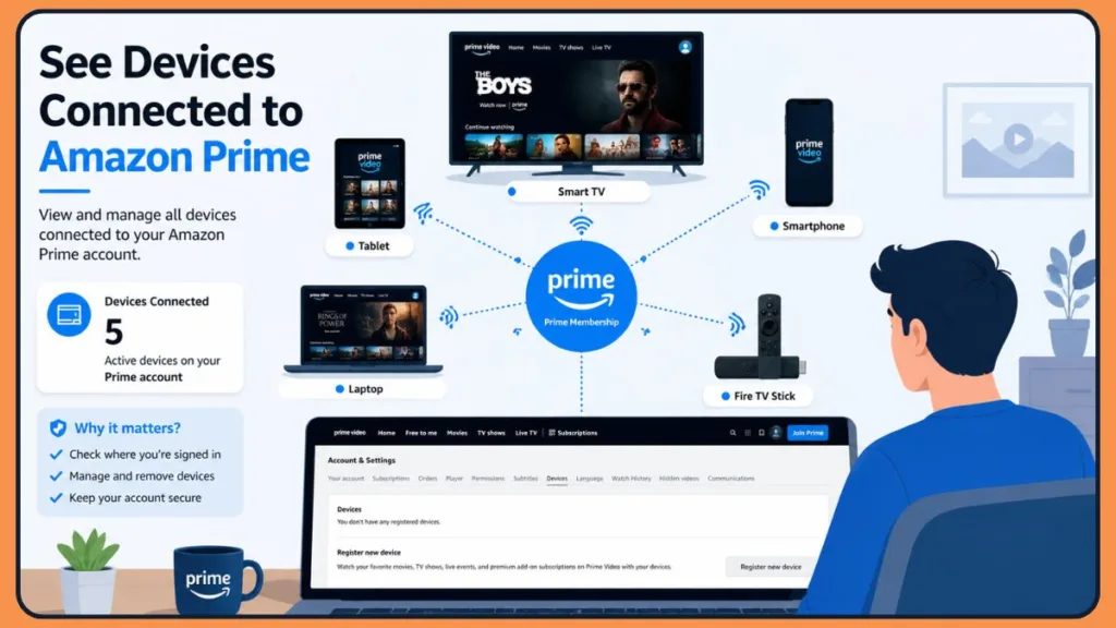 See Devices Connected to Amazon Prime