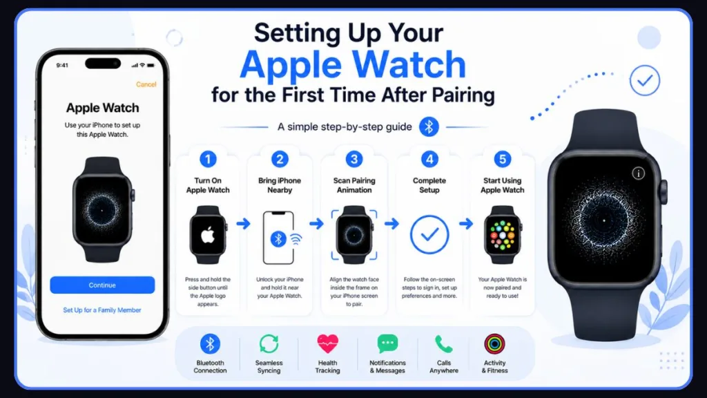 Set Up Apple Watch With iPhone For First Time