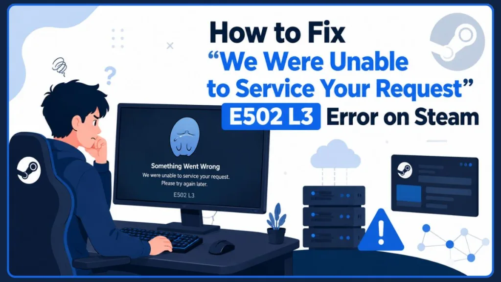 Steam Store E502 L3 Error