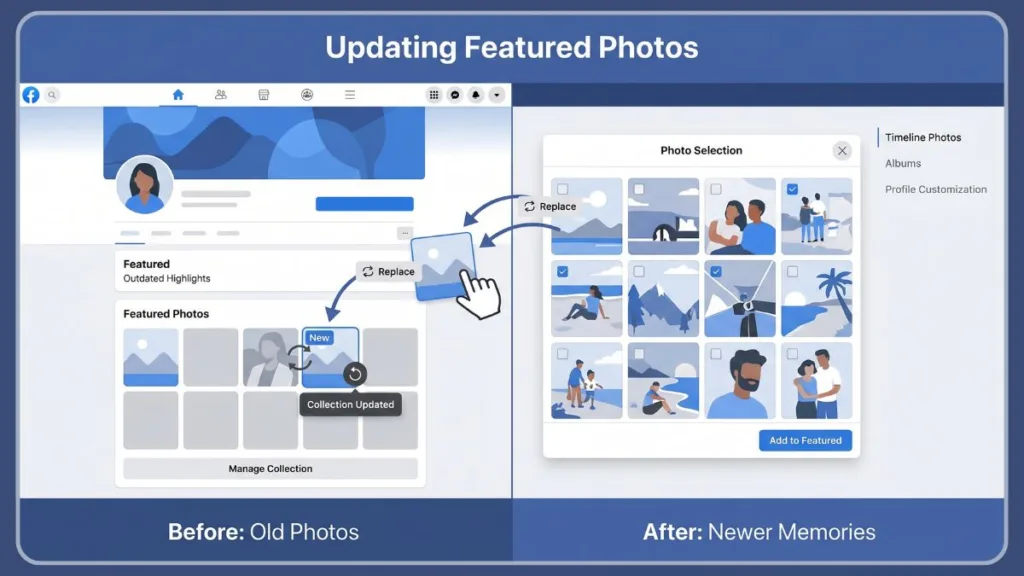 Updating Featured Photos