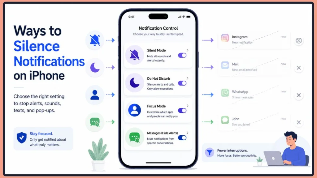 Ways To Silence iPhone Notifications