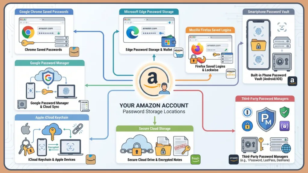 Where Are My Amazon Passwords Stored