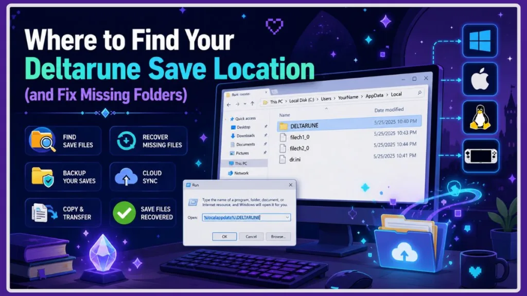 Where To Find Deltarune Saves