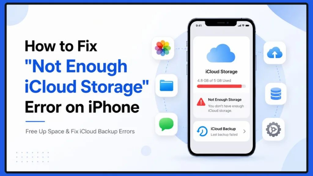 iPhone Cannot Be Backed Up Not Enough iCloud Storage