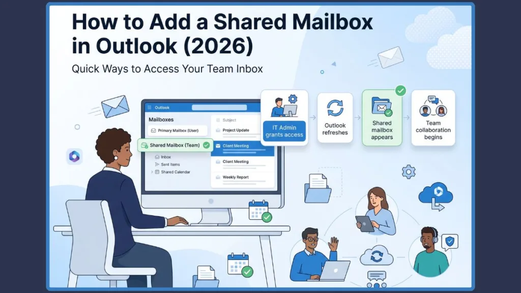 Add a Shared Mailbox in Outlook 2026