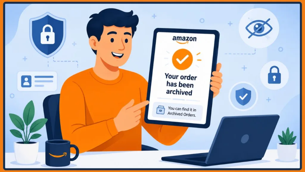 Amazon Order Archived Confirmation Message