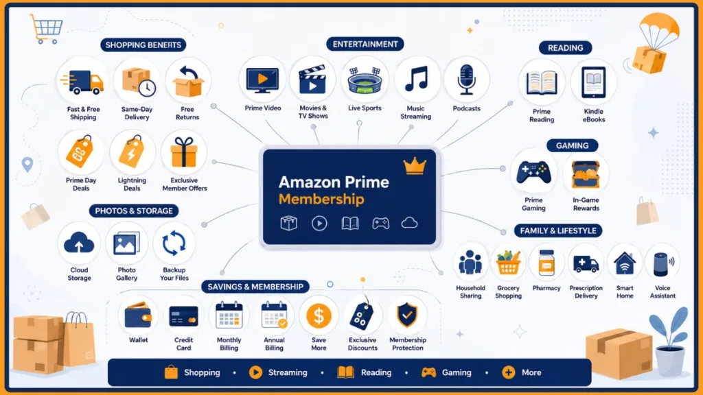 Amazon Prime Membership Benefits