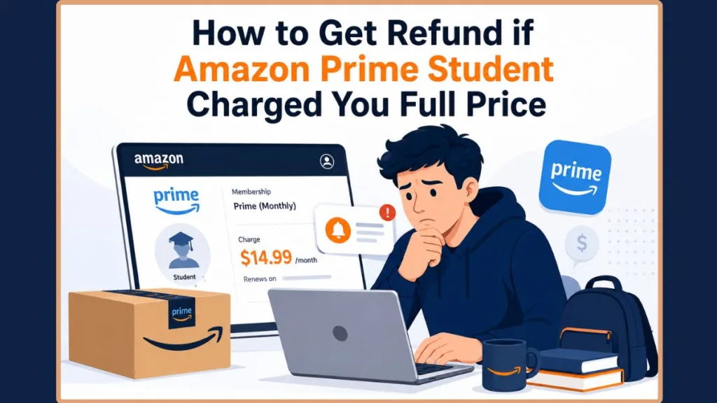 Amazon Prime Student Charged Full Price