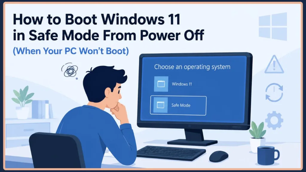Boot Windows 11 in Safe Mode From Power Off