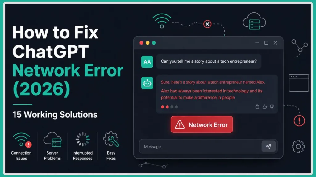 ChatGPT Network Error