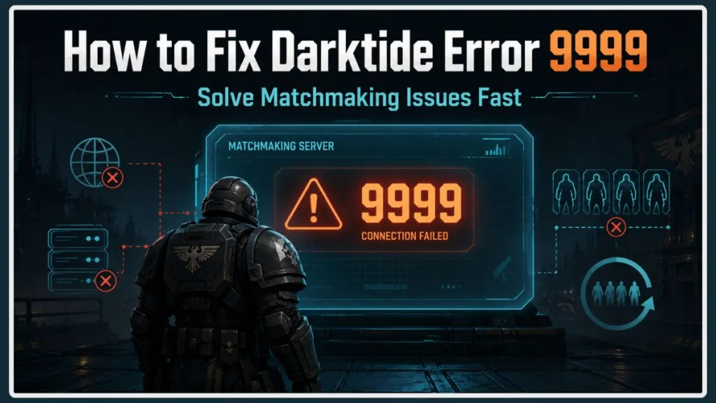 Darktide Error 9999
