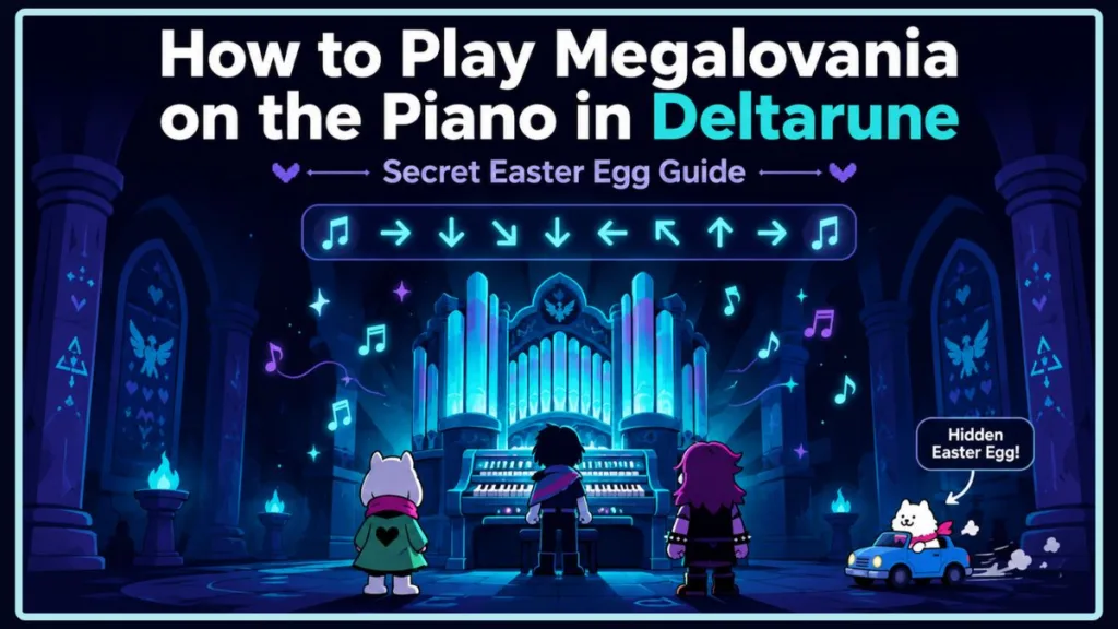 Deltarune Chapter 4 Piano Megalovania