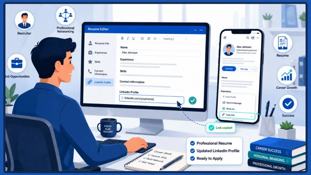 Easily Share To Share Your LinkedIn Profile