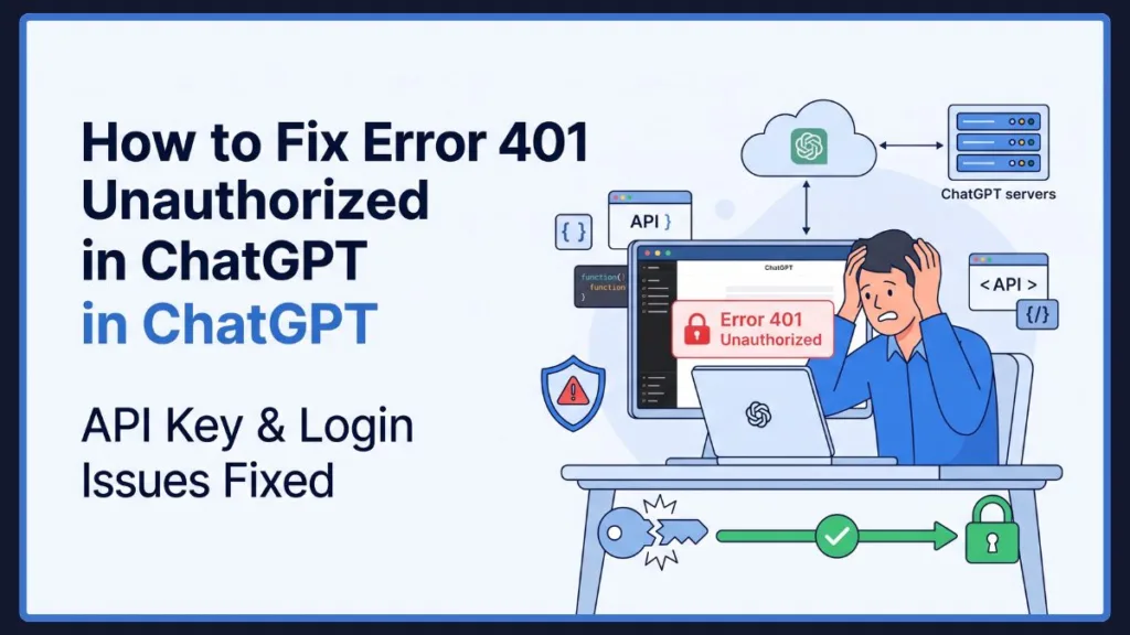 Error 401 ChatGPT