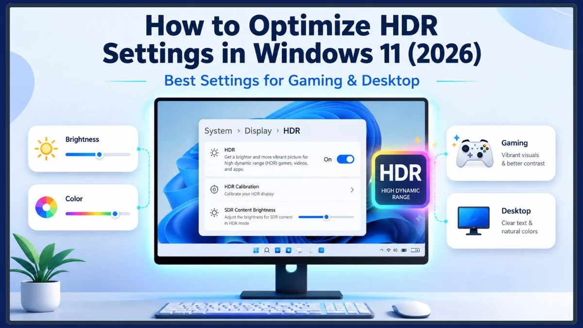How To Optimize HDR Settings In Windows 11 2026 Best Settings For HDR Settings Windows 11 Reddit.webp