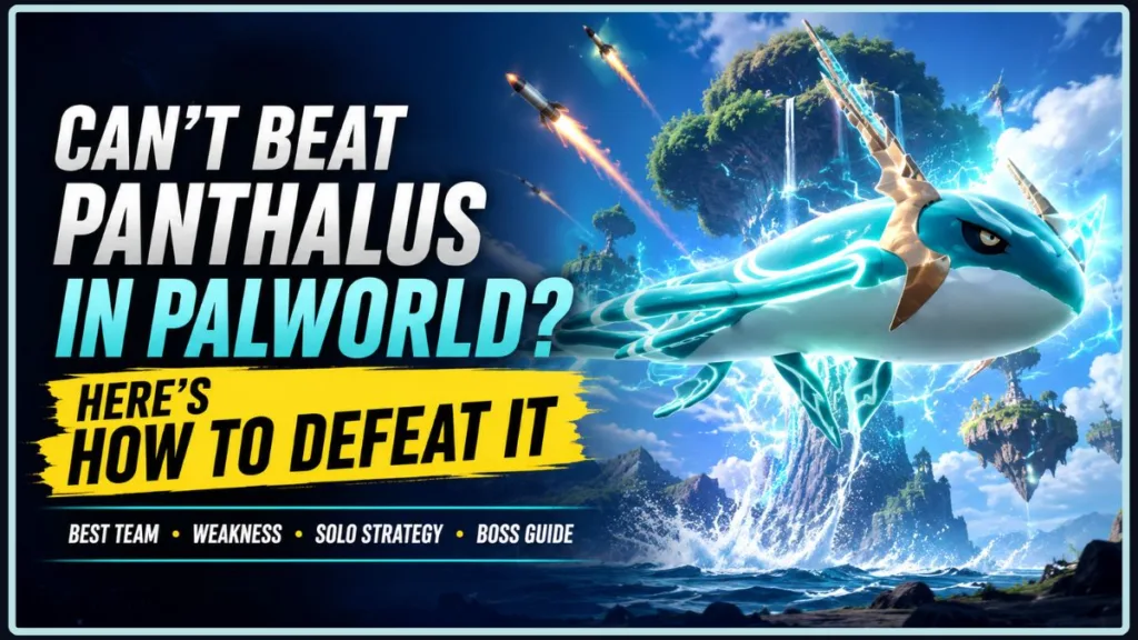 How To Beat Panthalus Palworld
