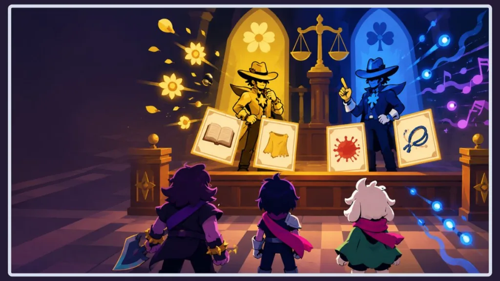 How To Beat Yellow and Blue Deltarune