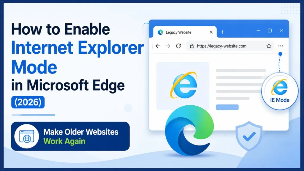How To Enable IE Mode In Edge