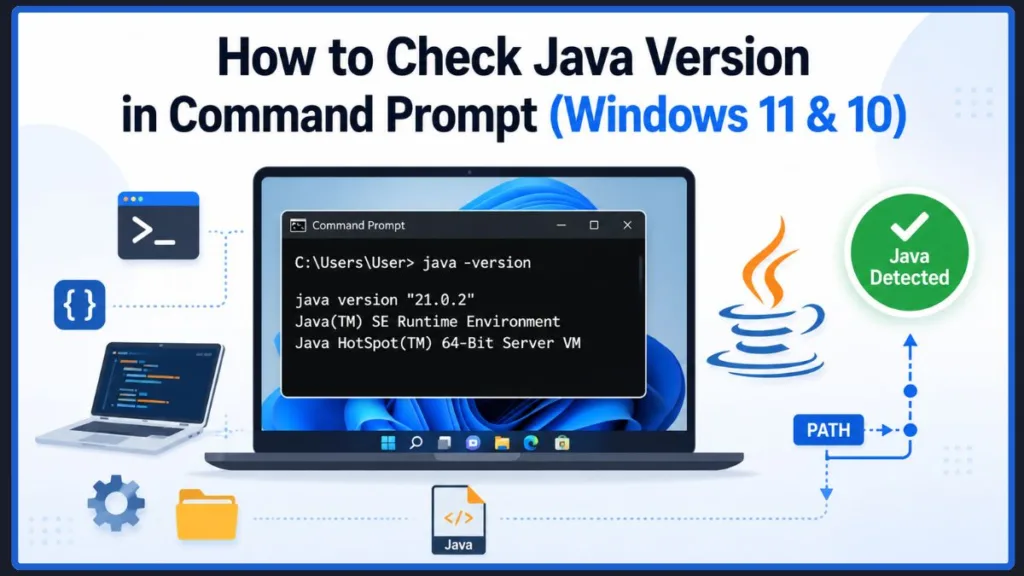 How to Check Java Version Using CMD