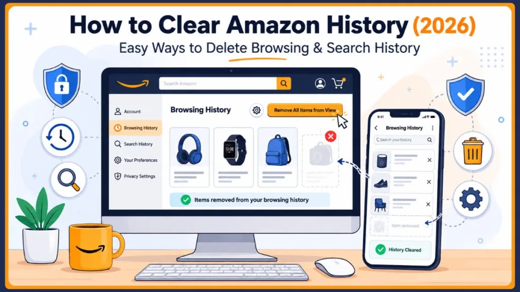 How to Clear Amazon History