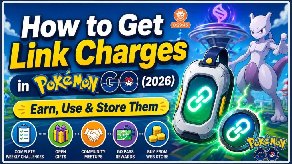 How to Get Free Link Charges in Pokémon Go