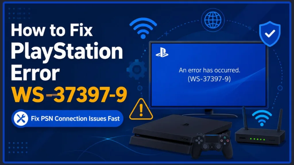 PlayStation Error WS-37397-9