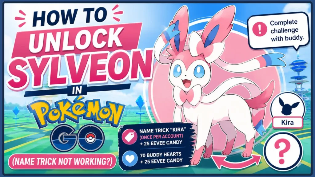 Pokémon Go Sylveon Name Trick Not Working