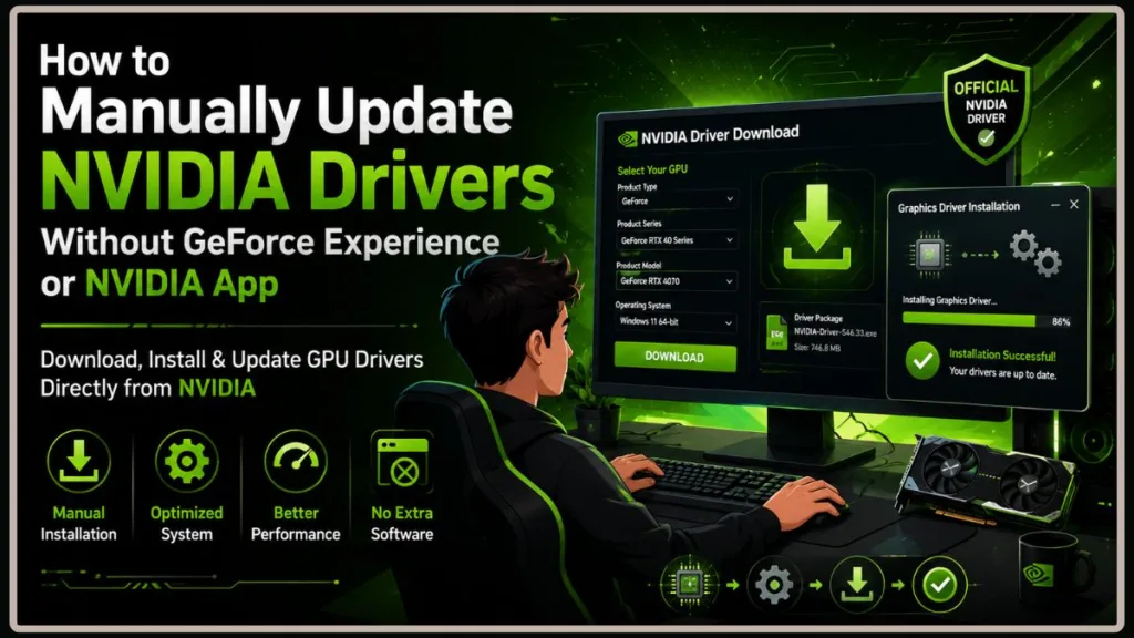 Update Nvidia Graphics Driver Manually
