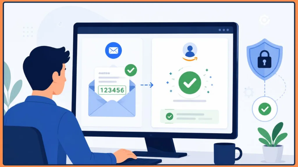 Amazon Email Verified Successfully with OTP