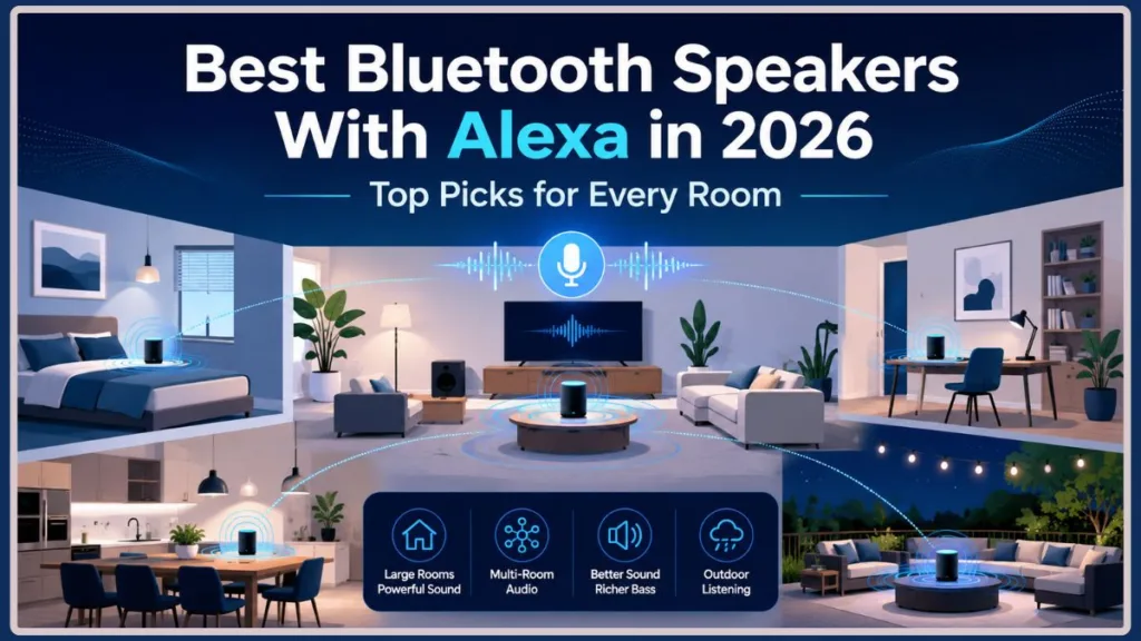 Bluetooth Speakers Compatible With Alexa