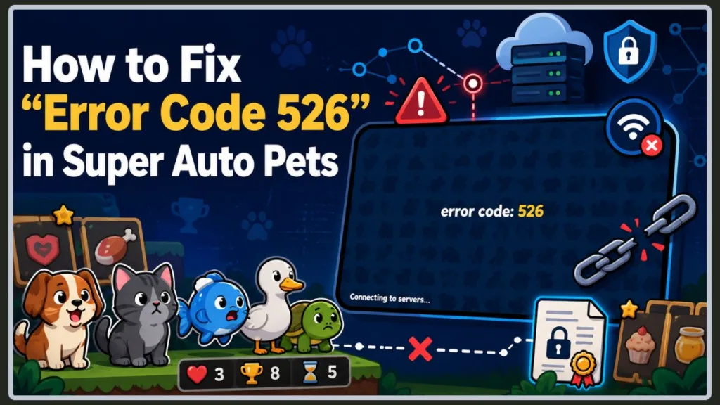Error Code 526 Super Auto Pets