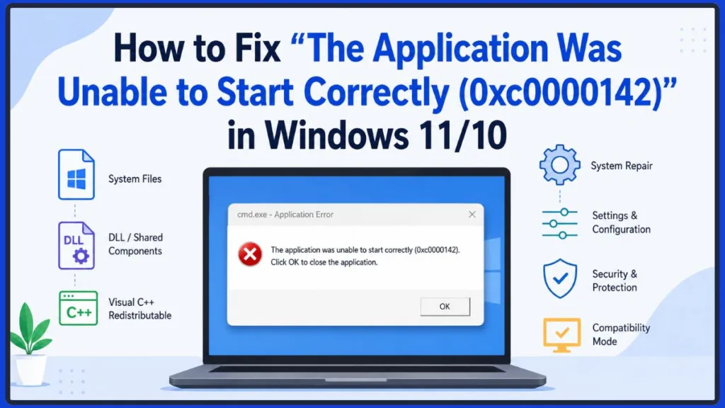 Fix Error 0xc0000142