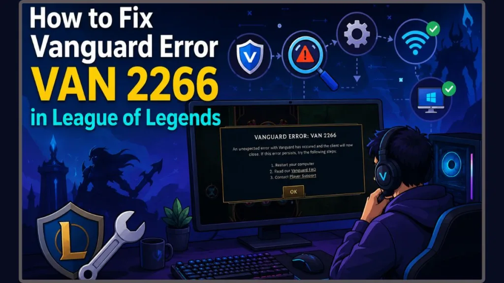 Fix Vanguard Error VAN 2266