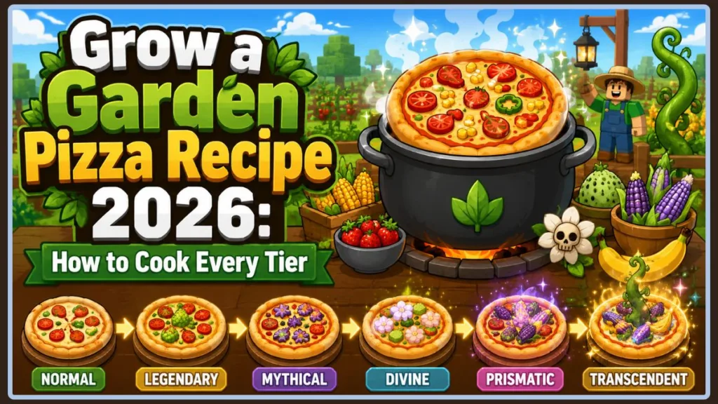 Grow a Garden Pizza Tiers 2026