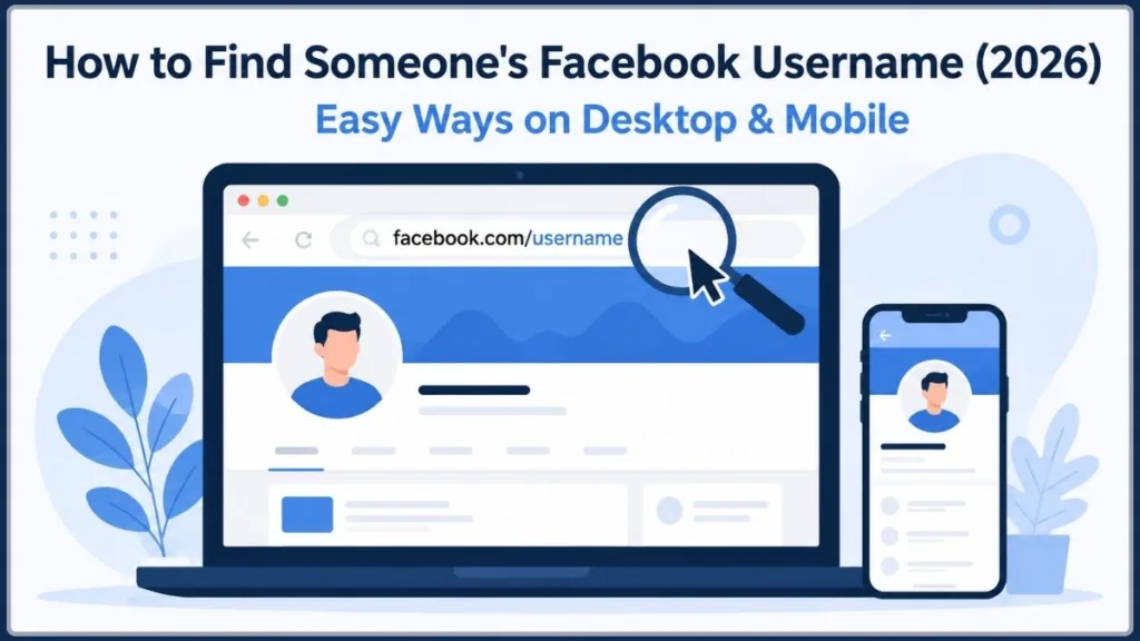 How To Find Username Of Someone On Facebook